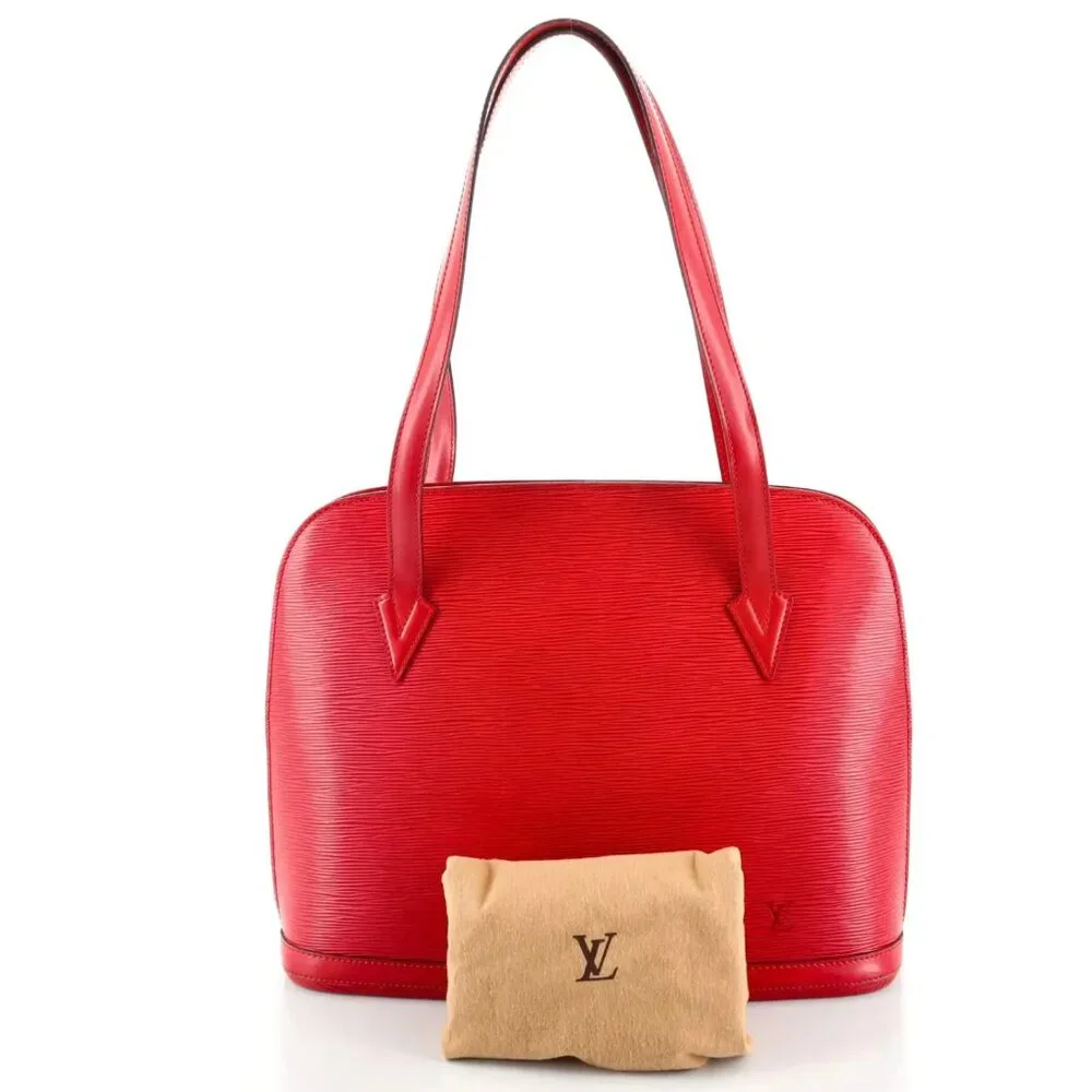 Louis Vuitton Epi Leather Red Lussac Shoulder bag